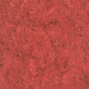 Натуральный линолеум Marmorette PUR 125-048 cranberry red