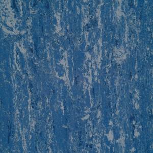 Натуральный линолеум Linodur LPX 151-024 speckled blue